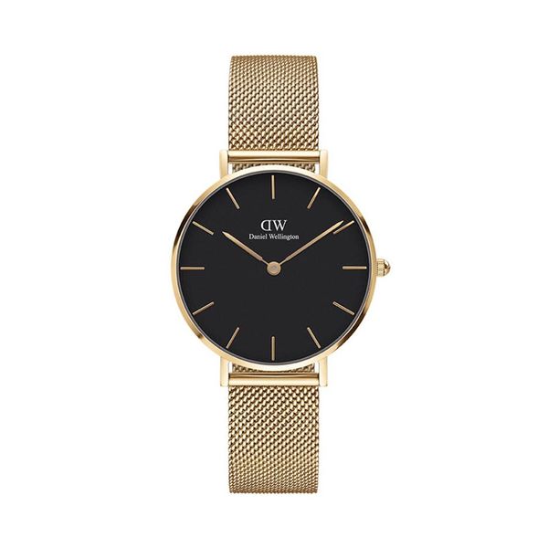 Daniel Wellington Часовник Daniel Wellington Petite Yg Mesh DW00100347 Gold/Black