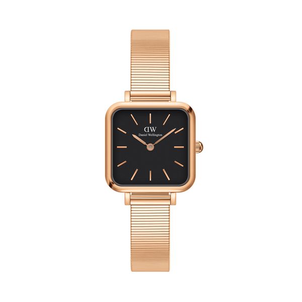 Daniel Wellington Часовник Daniel Wellington Quadro Studio DW00100518 Gold/Black