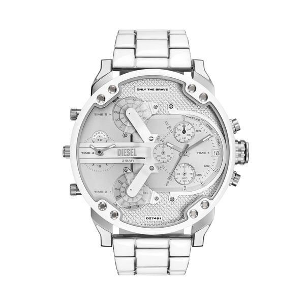 Diesel Часовник Diesel Daddy 2.0 DZ7481 Сребрист