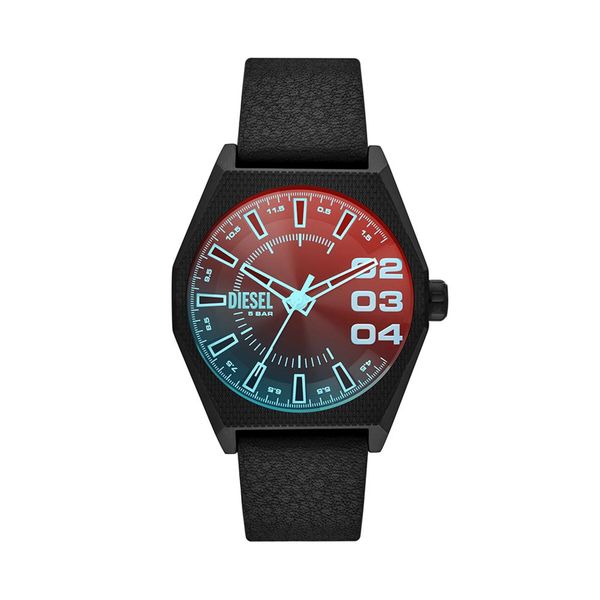 Diesel Часовник Diesel Double Scraper DZ2175 Black/Black