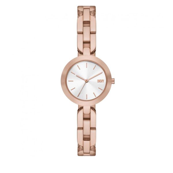 DKNY Часовник DKNY City Link NY6628 Rose Gold/Rose Gold
