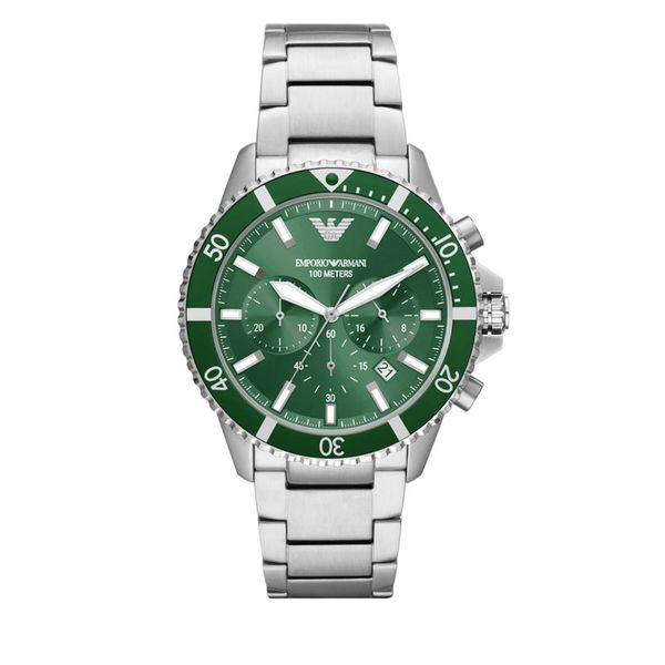 Emporio Armani Часовник Emporio Armani AR11500 Сребрист