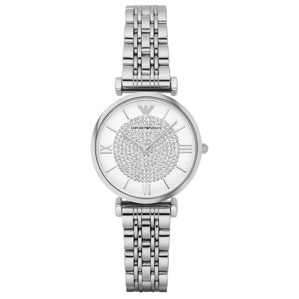 Emporio Armani Часовник Emporio Armani AR1925 Сребрист