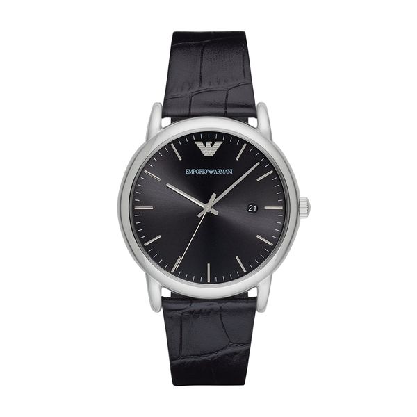 Emporio Armani Часовник Emporio Armani AR2500 Black/Silver