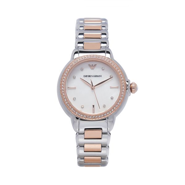 Emporio Armani Часовник Emporio Armani Mia AR11569 Silver/Rose gold
