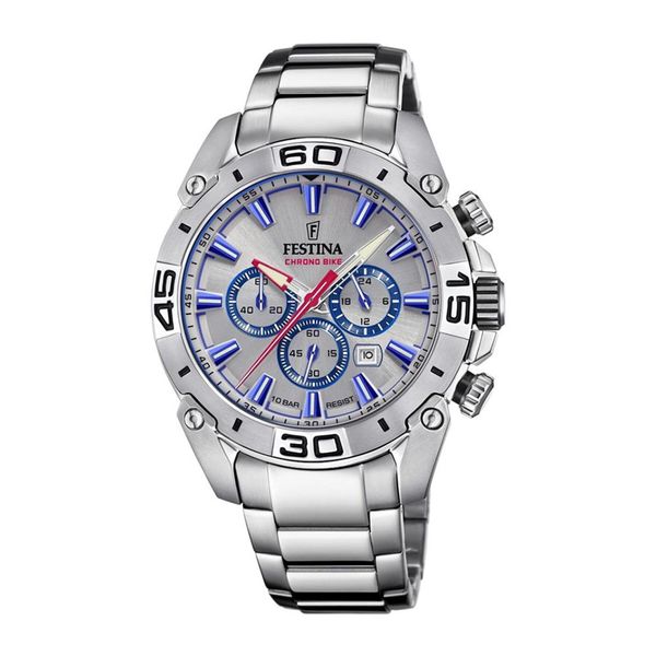 Festina Часовник Festina Chrono Bike '21 20543/1 Silver/Silver