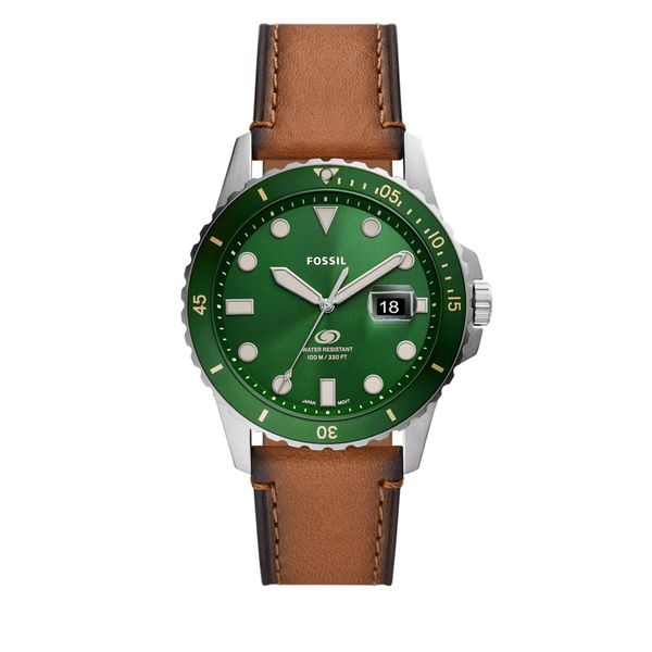 Fossil Часовник Fossil Blue FS5946 Кафяв