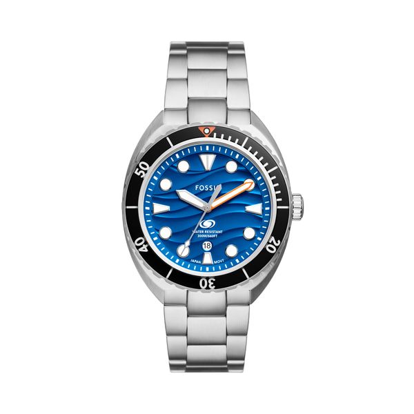 Fossil Часовник Fossil Breaker FS6064 Син