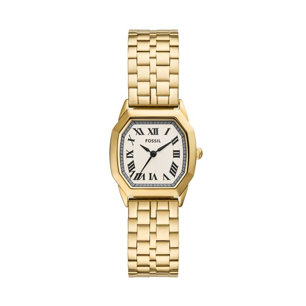 Fossil Часовник Fossil Harlow ES5361 Златист