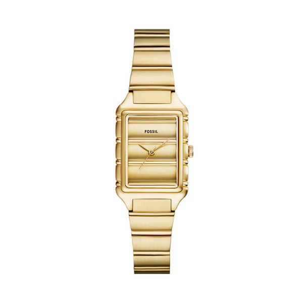 Fossil Часовник Fossil Raquel Gold Stainless Steel  ES5389 Златист