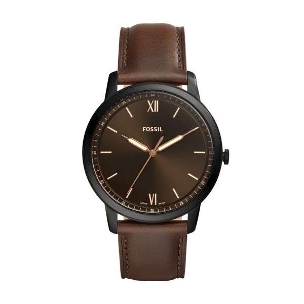 Fossil Часовник Fossil The Minimalist 3H FS5551 Кафяв