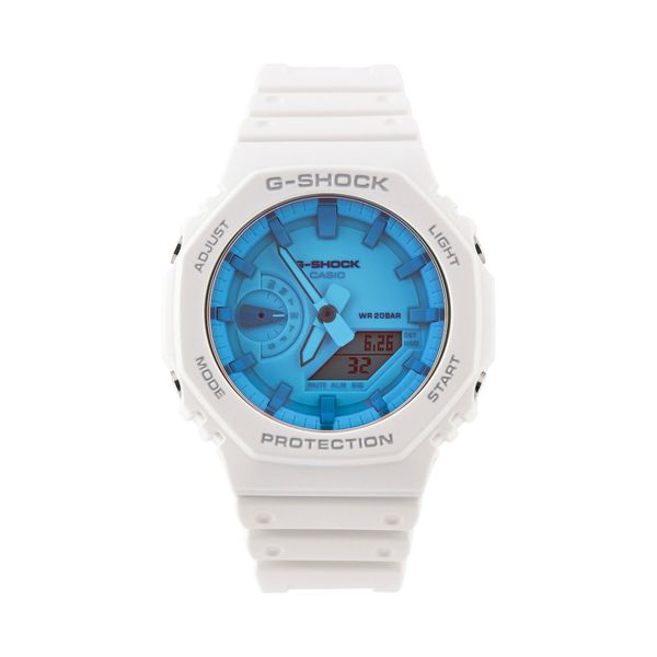 G-Shock Часовник G-Shock Beach Time Lapse GA-2100TL-7AER Бял