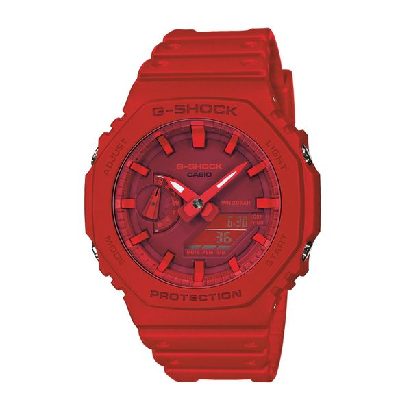 G-Shock Часовник G-Shock GA-2100-4AER Red/Red