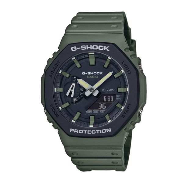 G-Shock Часовник G-Shock GA-2110SU-3AER Green/Black