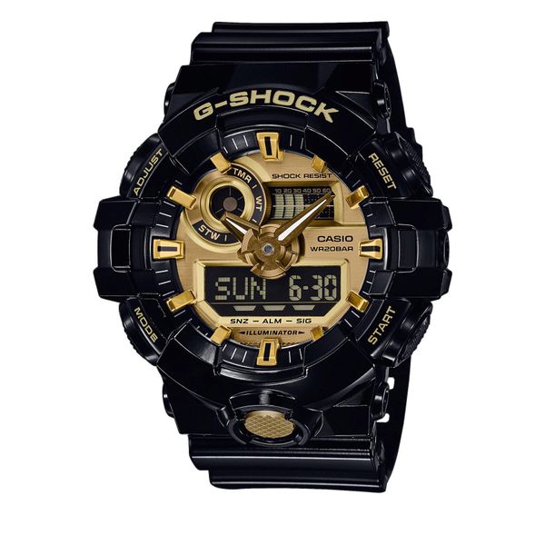 G-Shock Часовник G-Shock GA-710GB-1AER Black/Black
