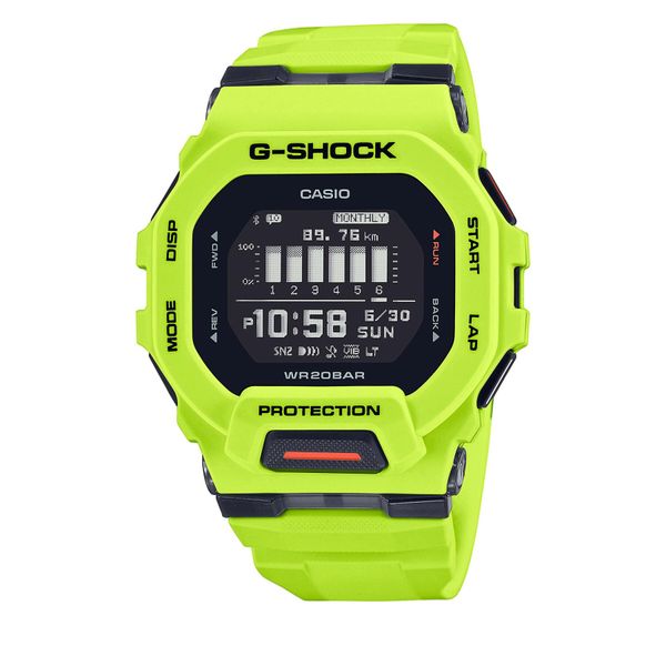 G-Shock Часовник G-Shock GBD-200-9ER Green/Green