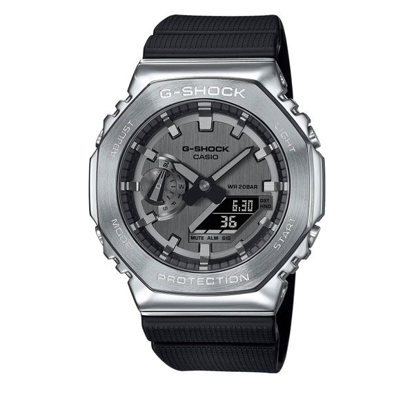 G-Shock Часовник G-Shock GM-2100-1AER Black/Silver