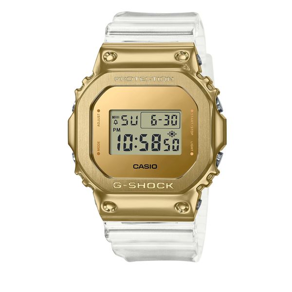 G-Shock Часовник G-Shock GM-5600SG-9ER White/Gold