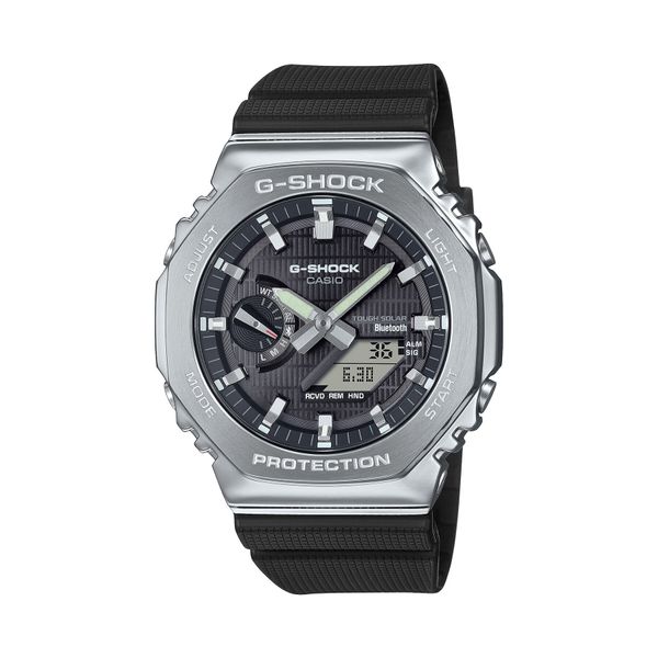 G-Shock Часовник G-Shock Solar Bluetooth GBM-2100-1AER Черен