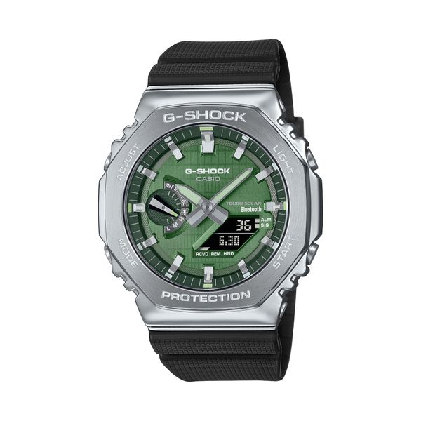 G-Shock Часовник G-Shock Solar Bluetooth GBM-2100A-1A3ER Черен