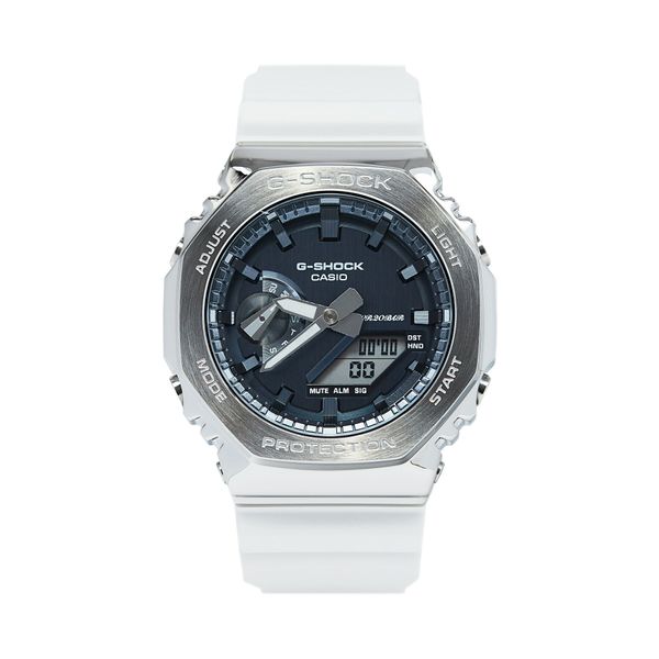 G-Shock Часовник G-Shock Sparkle of Winter GM-2100WS-7AER White/Silver