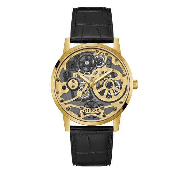 Guess Часовник Guess GW0570G1 Black/Gold