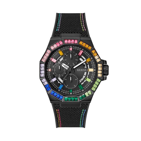 Guess Часовник Guess GW0701G1 Черен