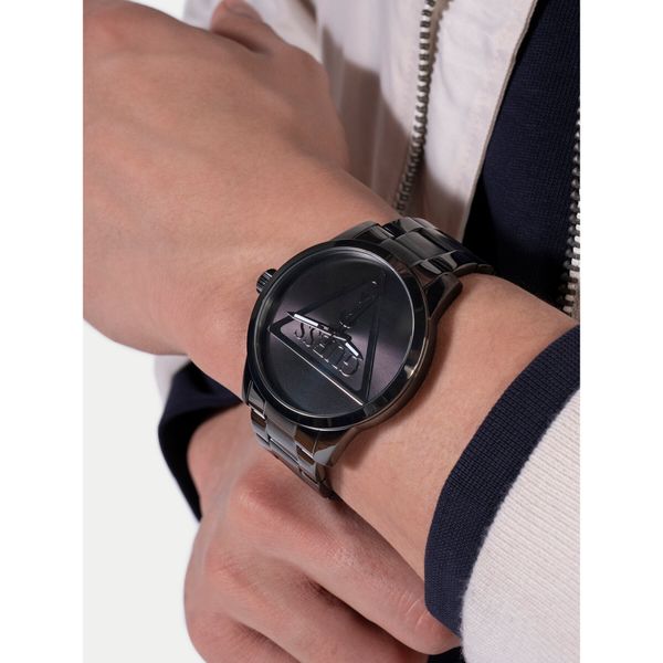 Guess Часовник Guess GW0782G2 Черен