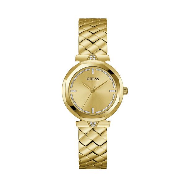 Guess Часовник Guess Rumour GW0613L2 Златист