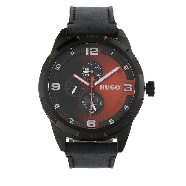 Hugo Часовник Hugo Grip 1530275 Black