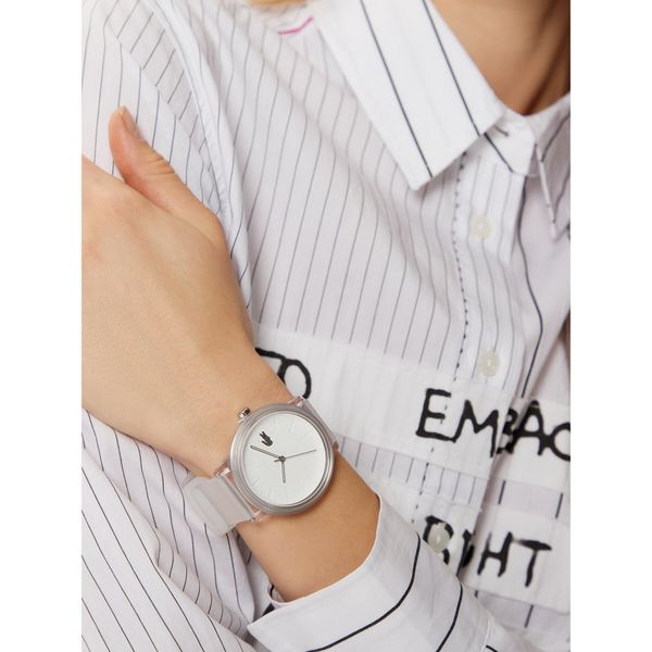 Lacoste Часовник Lacoste 12.12 2011317 Бял