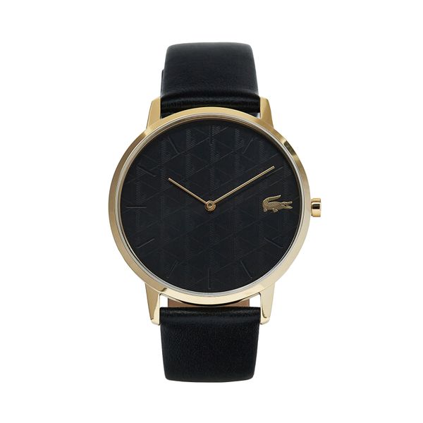 Lacoste Часовник Lacoste Crocorigin 2011306 Черен