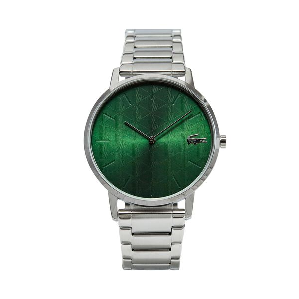 Lacoste Часовник Lacoste Crocorigin 2011311 Сребрист