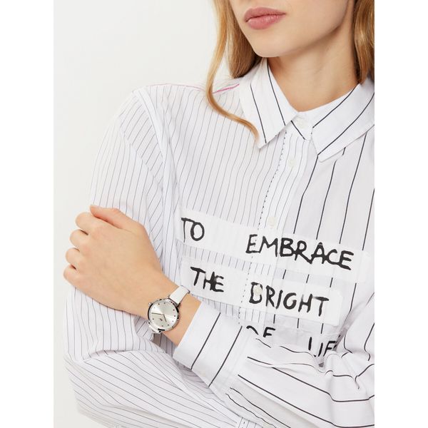 Lacoste Часовник Lacoste Riga 2001366 Бял