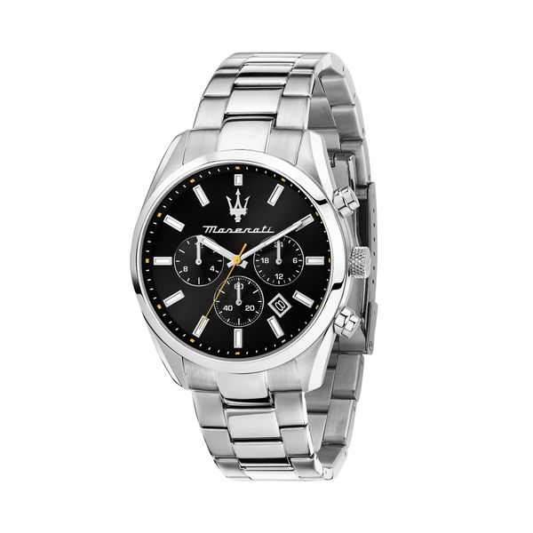Maserati Часовник Maserati Attrazione R8853151010 Черен