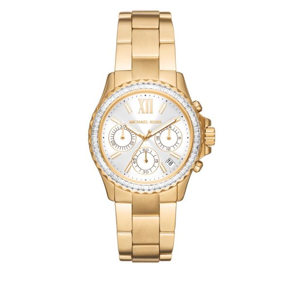 Michael Kors Часовник Michael Kors Everest MK7212 Gold/Gold