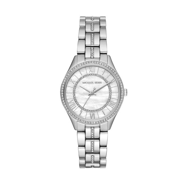 Michael Kors Часовник Michael Kors Lauryn MK3900 Silver/Silver