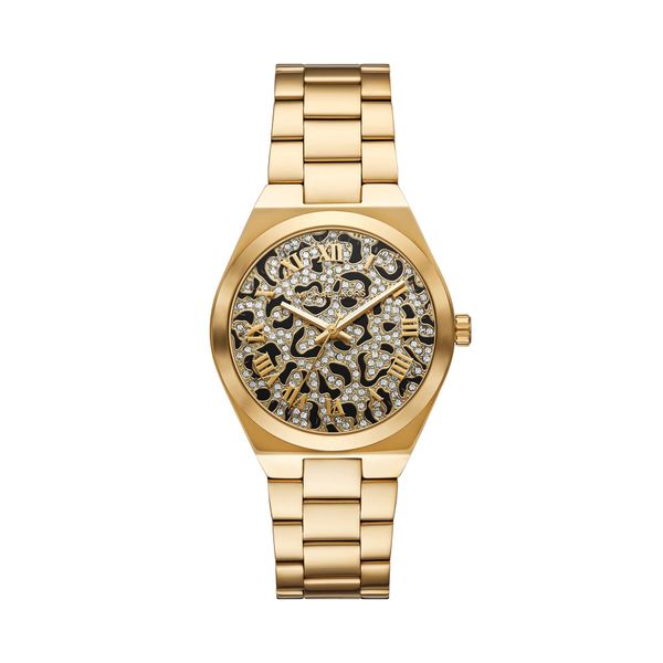 Michael Kors Часовник Michael Kors Lennox MK7500 Златист