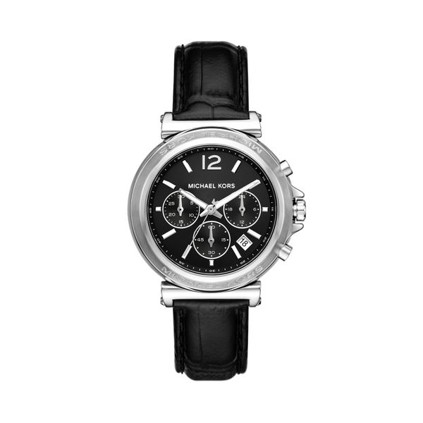 Michael Kors Часовник Michael Kors Maren MK7499 Черен