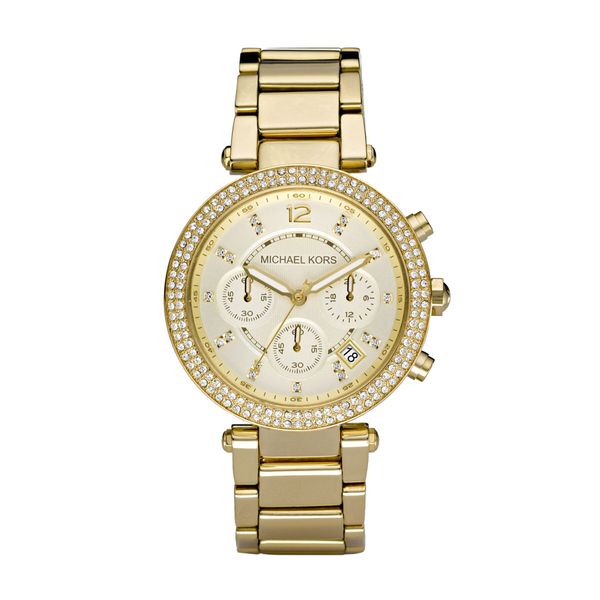 Michael Kors Часовник Michael Kors Parker MK5354 Gold/Gold