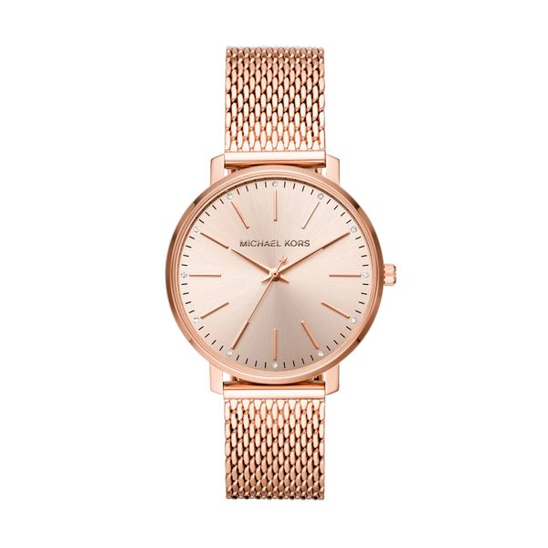 Michael Kors Часовник Michael Kors Pyper MK4340 Rose Gold/Rose Gold