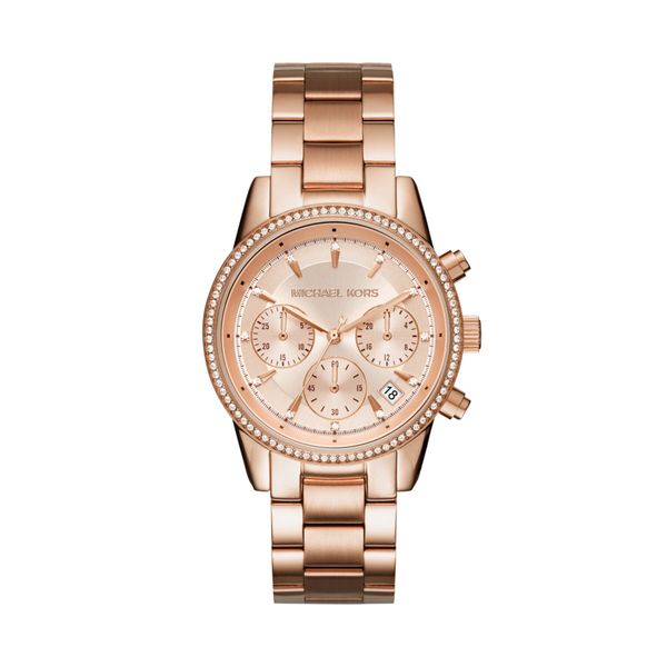 Michael Kors Часовник Michael Kors Ritz MK6357 Rose Gold/Rose Gold