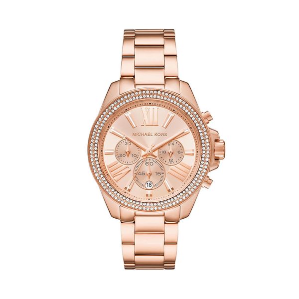 Michael Kors Часовник Michael Kors Wren MK7430 Rose Gold/Rose Gold