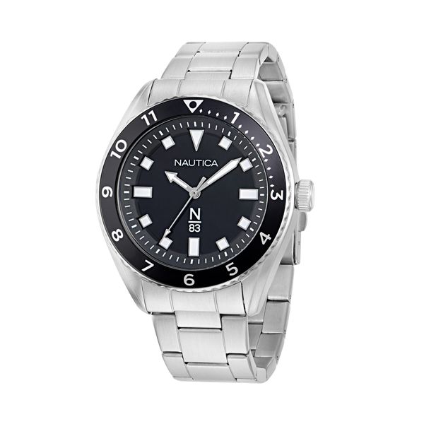 Nautica Часовник Nautica Finn World NAPFWF406 Сребрист