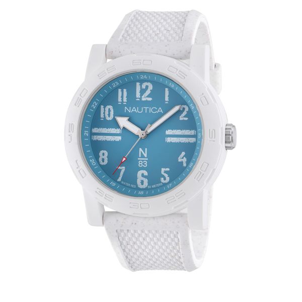 Nautica Часовник Nautica NAPATS302 White/Blue
