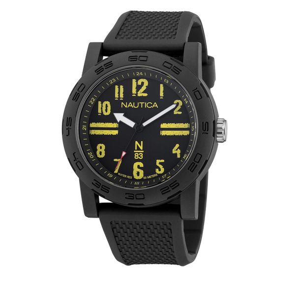 Nautica Часовник Nautica NAPATS303 Black/Black