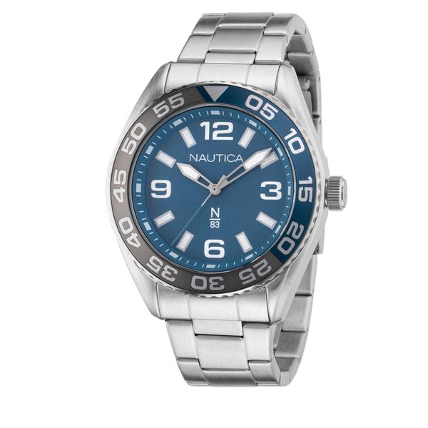 Nautica Часовник Nautica NAPFWS307 Silver/Blue
