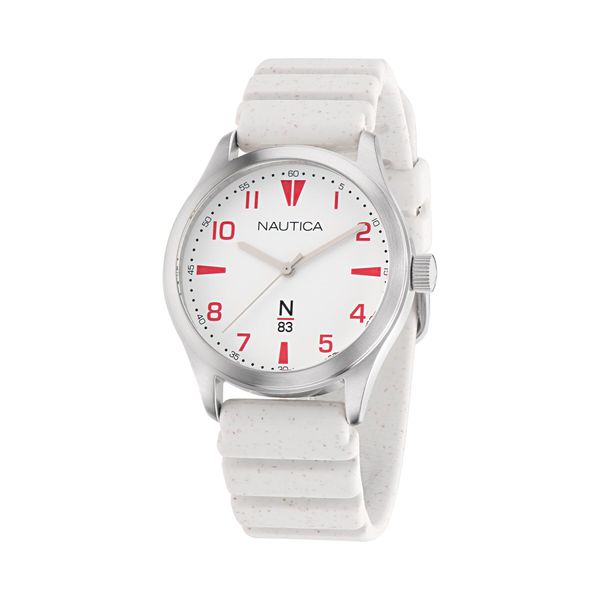 Nautica Часовник Nautica NAPHBS403 White/White