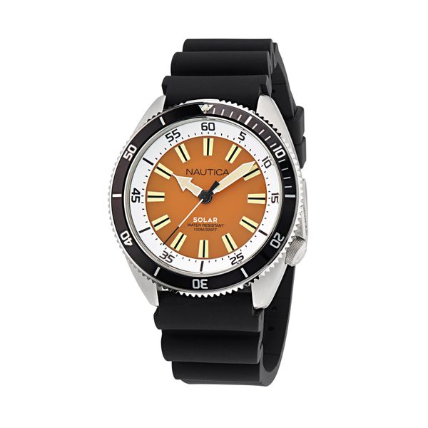 Nautica Часовник Nautica NAPNVS402 Orange/Black