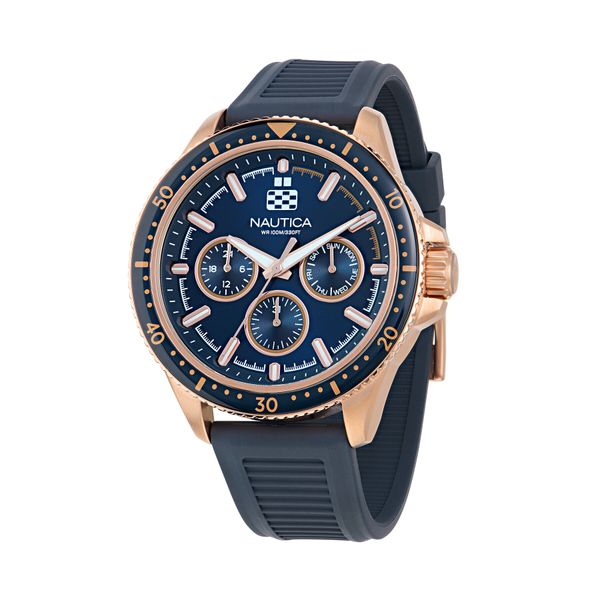 Nautica Часовник Nautica Nct Windrose NAPWRF403 Син